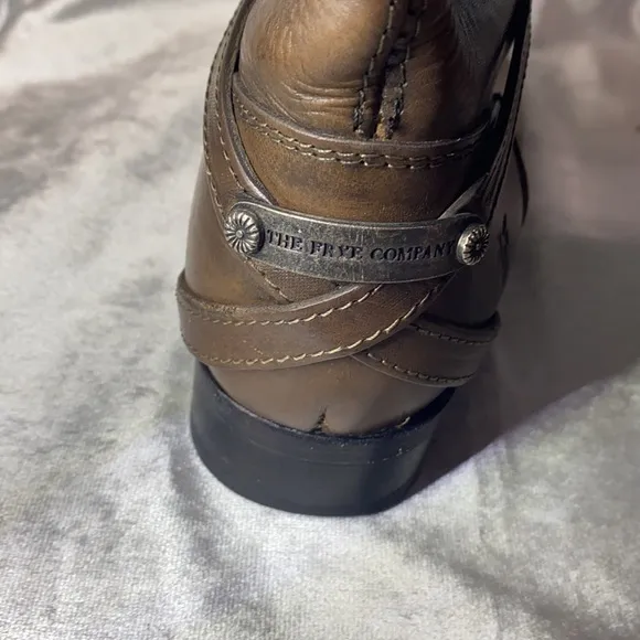 Frye Boots leather brown Lindsey