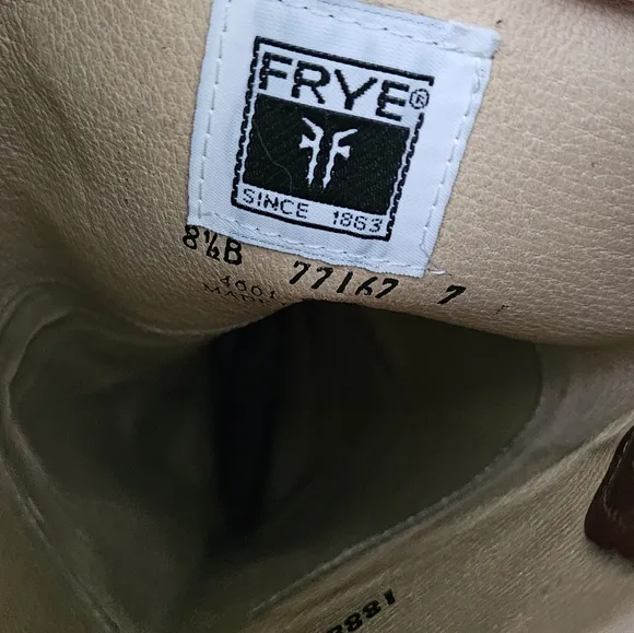 Frye Brown Leather Riding Boots 8.5