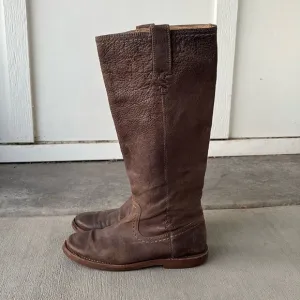 Frye Celia x Stitch Tall Riding Boots  Size 6