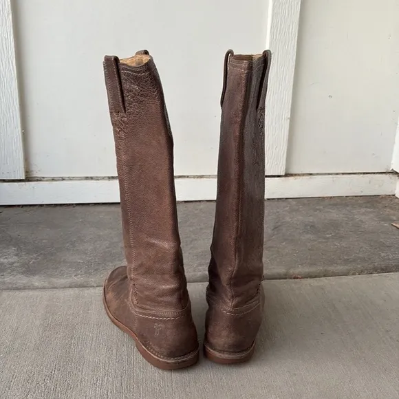 Frye Celia x Stitch Tall Riding Boots  Size 6