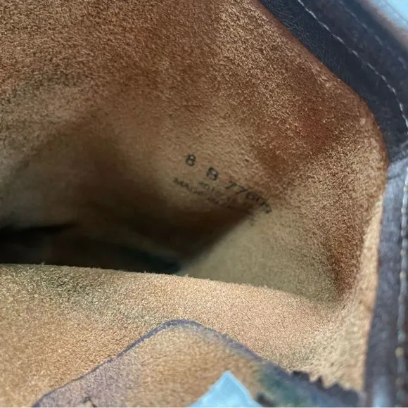 Frye Company Brown Distressed Leather Riding Boots
