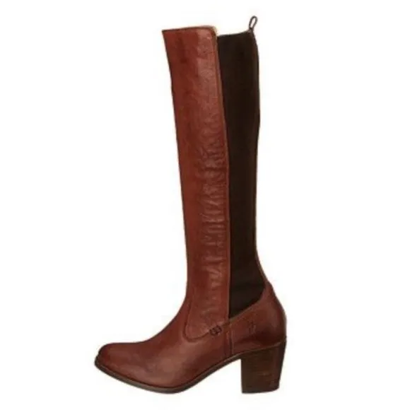 Frye Janis Gore Leather Boots