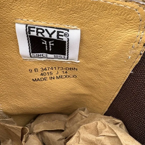 Frye Janis Gore Leather Boots