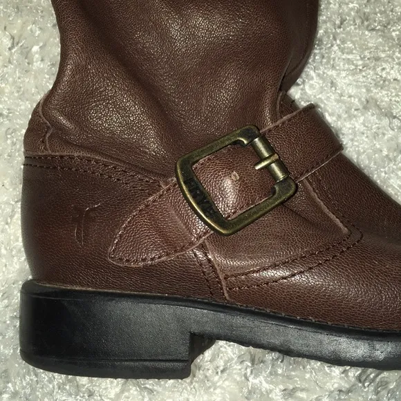 FRYE Leather boots - Veronica Slouch - 1.5 KIDS