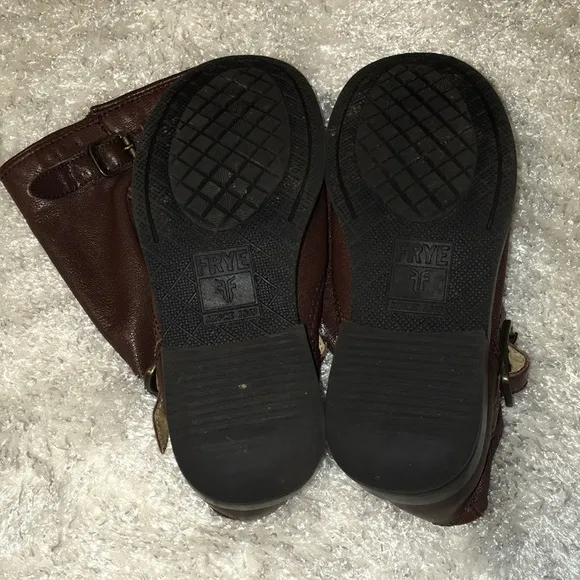 FRYE Leather boots - Veronica Slouch - 1.5 KIDS