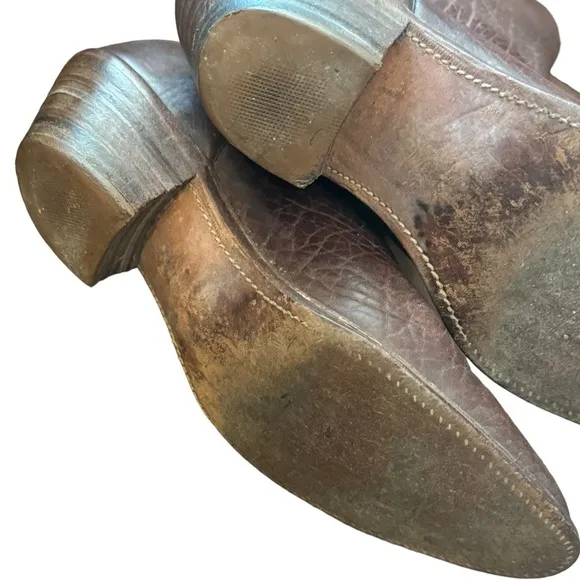 Frye Leather Cowboy Boots