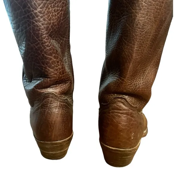 Frye Leather Cowboy Boots