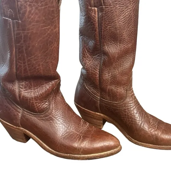 Frye Leather Cowboy Boots