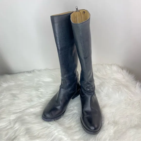 Frye Melissa Button Back Zip Tall Riding Boots