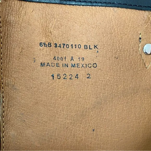 Frye Melissa Button inside zip black riding leather boots
