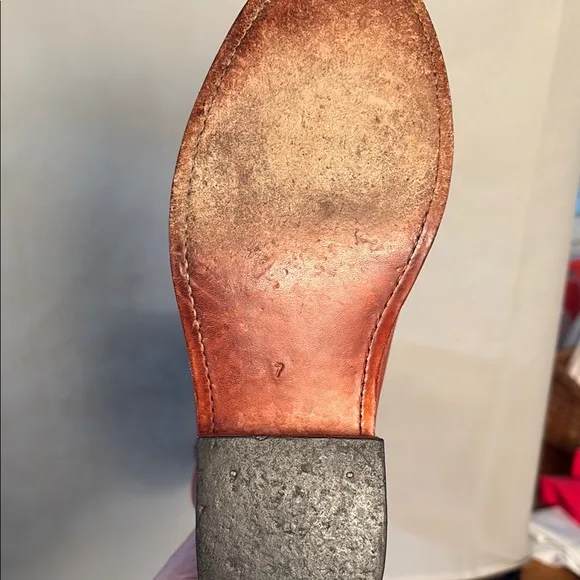 Frye - Melissa Embroidered Leather Boots - Rare - Size 7