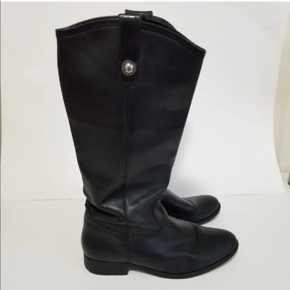 Frye Melissa Riding Boots Black 9