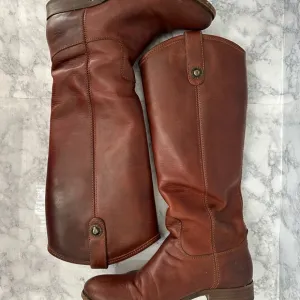 Frye Melissa Tall Brown Leather Riding Boots sz 6.5 classic capsule