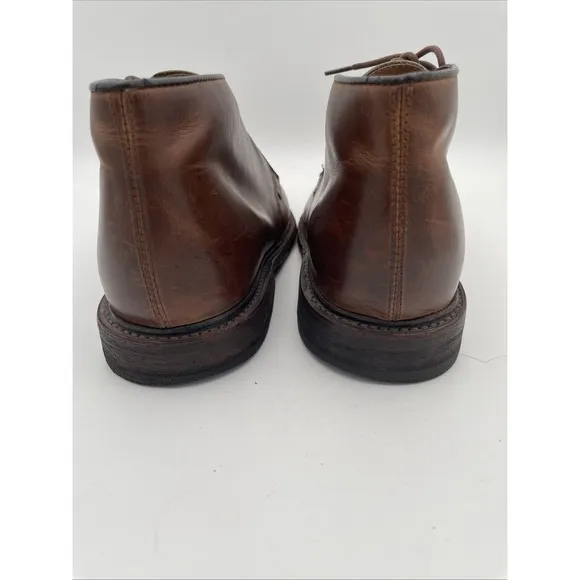 Frye Phillip Men Size 10D 3487580 Tan Burnished Leather Ankle Chukka Boot