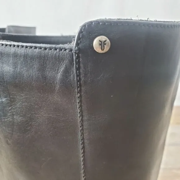 Frye riding zipper leather boot 6B 3475436