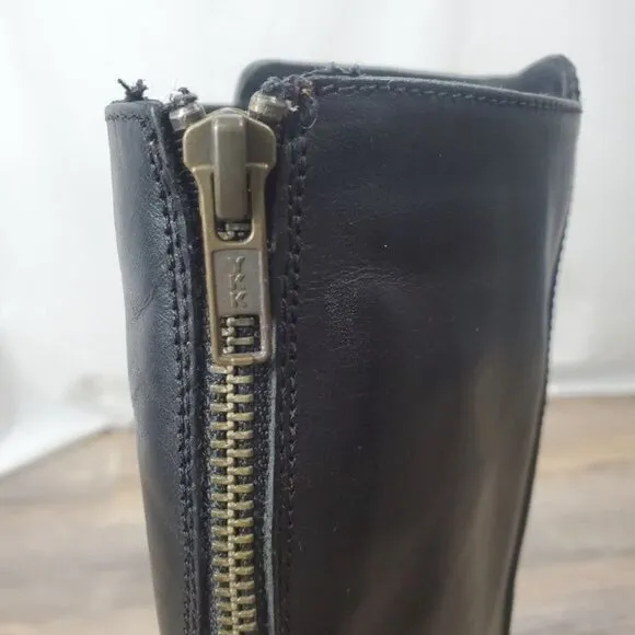 Frye riding zipper leather boot 6B 3475436