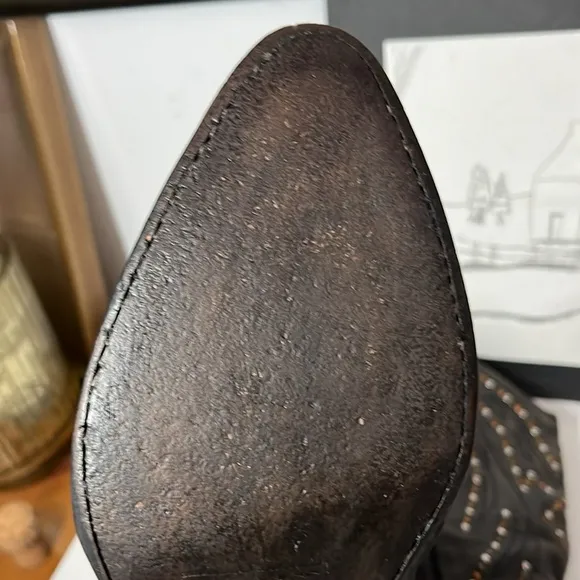Frye Shelby Studded Western Boots Women’s Size 8.5