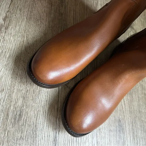 FRYE Tan Knee-High Women's Boots