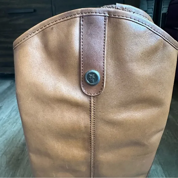 FRYE Tan Knee-High Women's Boots