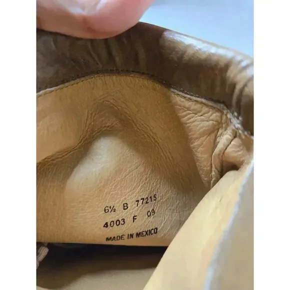 FRYE Tan Riding Boots Size 6.5