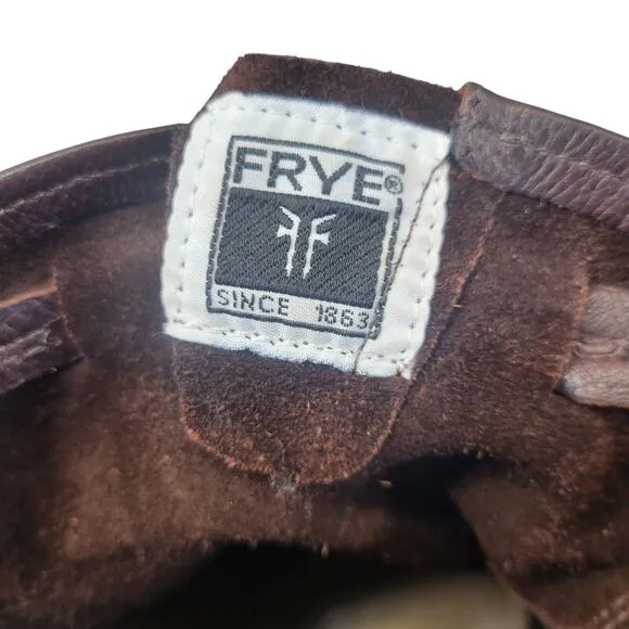 Frye Womens #76509 Veronica Black Harness Riding Motorcycle Leather Boots 10 B