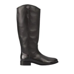 Frye Women’s Melissa‎ Button Leather Tall Riding Boots Black Size 9B
