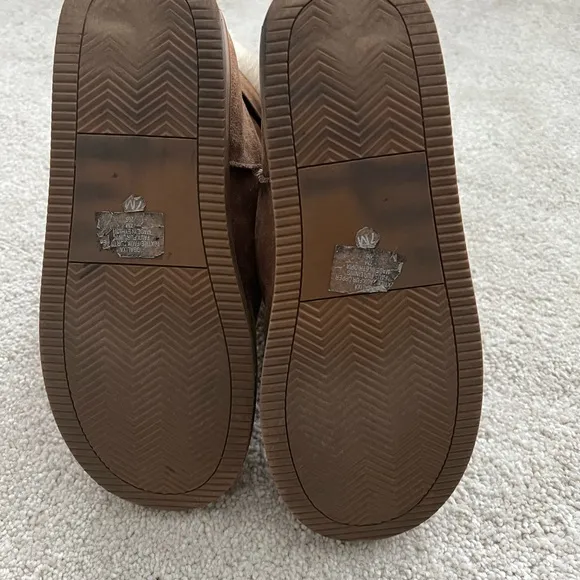 G by Guess alixa medium natural fabric suede boots