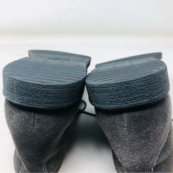 G H Bass Bradley Gray Suede Chukka Boots