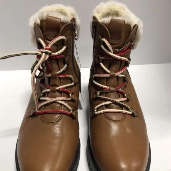 Gabor Women's 32.785 Winter Snow Boots Brown Leather, Size US 9.5M, UK 7