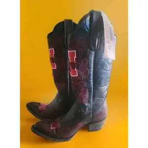 Gameday Women's Western Boot University of Nebraska Cornhuskers Sz 5.5 B NEW NWT