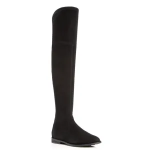 Gentle Souls Black Suede ‘Emma’ OTK Boots