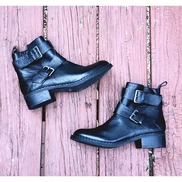 GENTLE SOULS by‎ KENNETH COLE Women's Biker Booties Best of Moto Boot - Size 7 M