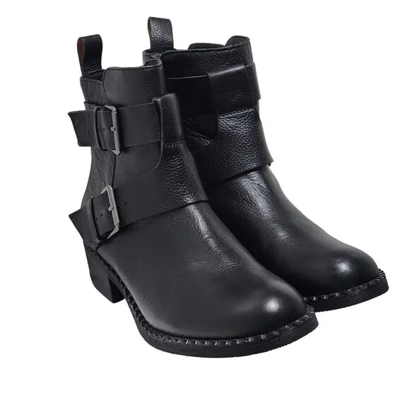 GENTLE SOULS by‎ KENNETH COLE Women's Biker Booties Best of Moto Boot - Size 7 M