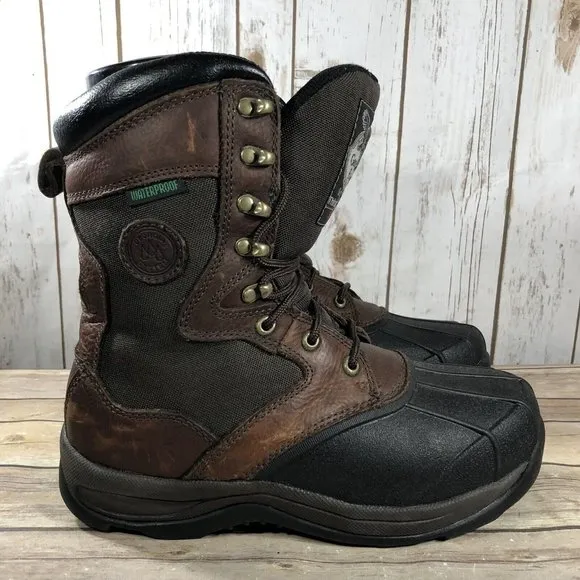 Georgia Boot 800Gram Waterproof Insulated Boots Mens Size 8W G9533 Hunting