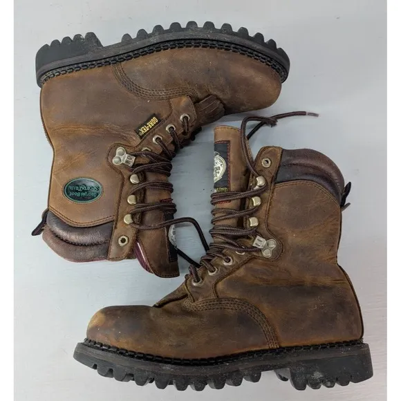 Georgia Sport &amp; Trail Gore-Tex Boots Men Size US 8M Thinsulate Ultra 600 Leather