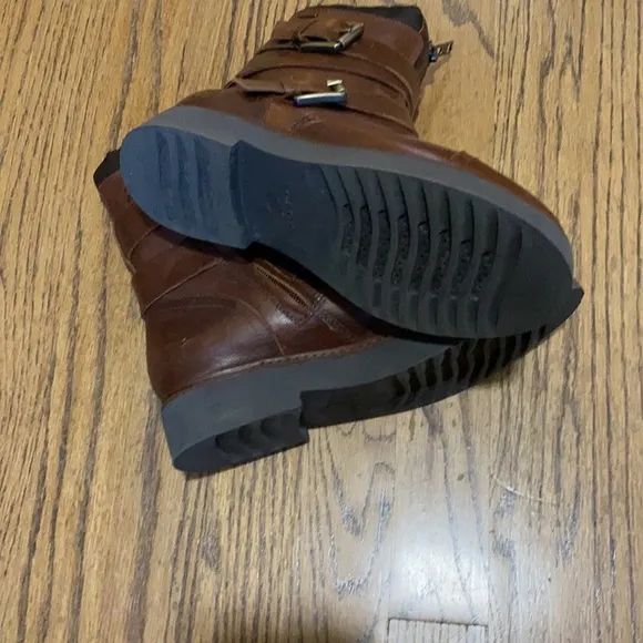 Geox Respira Leather Moto Boots