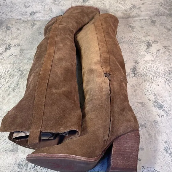 Gianni Bini Bhanks Over Knee Suede Boots