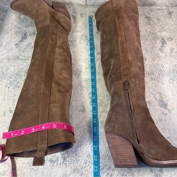 Gianni Bini Bhanks Over Knee Suede Boots