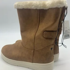 Girls Aleka Faux-Suede Shearling Style Boots -