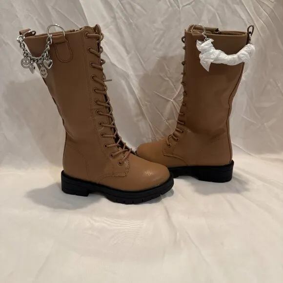 Girls Non-Slip Knee High Riding Boots, Size (11)