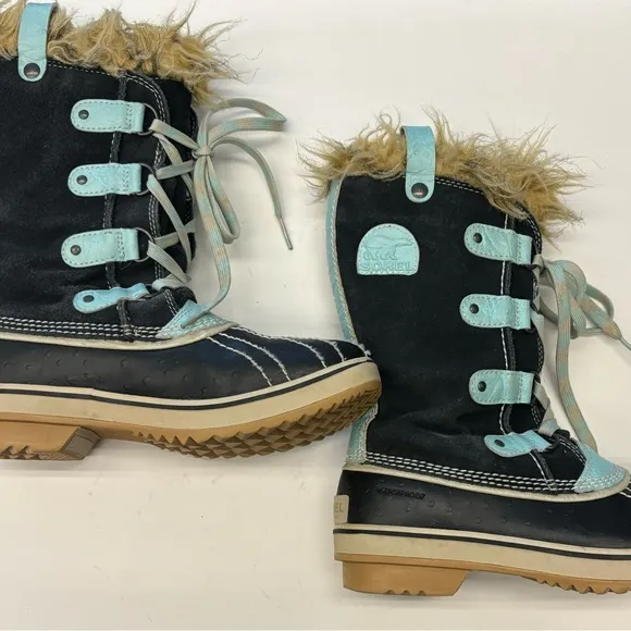 Girl’s Sorel Joan Of Arc Waterproof Winter Boots Size 4