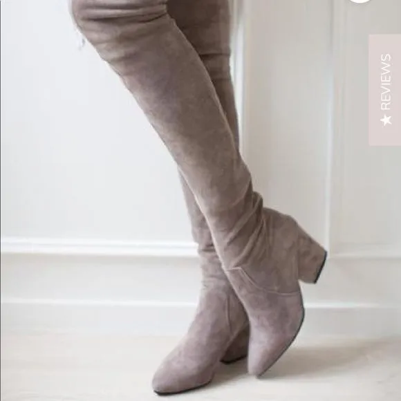 Good Night Macaroon Over the knee boots