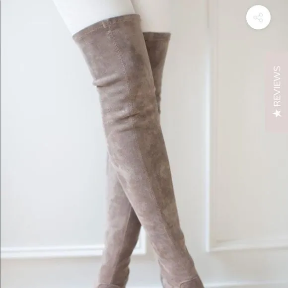 Good Night Macaroon Over the knee boots