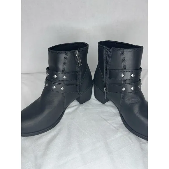 Harley-Davidson Abney Boots 4.5-Inch Waterproof Woman's Sz 10M Motorcycle D87161
