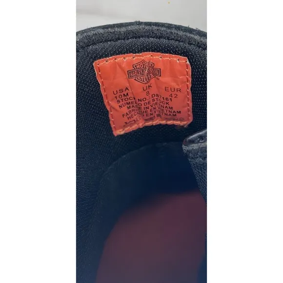Harley-Davidson Abney Boots 4.5-Inch Waterproof Woman's Sz 10M Motorcycle D87161