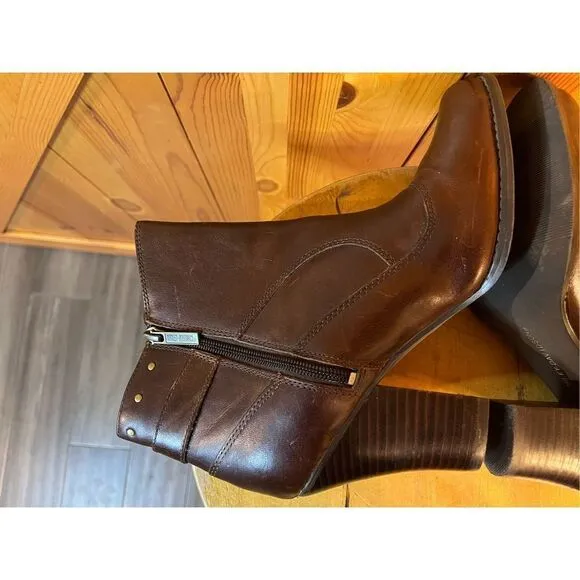Harley Davidson Abriana Boots Genuine Leather D83549 Size 9