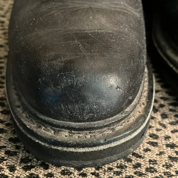 Harley-Davidson black leather riding boots - men’s size 9 (42)