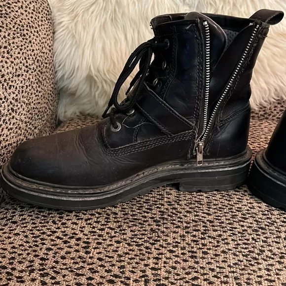 Harley-Davidson black leather riding boots - men’s size 9 (42)