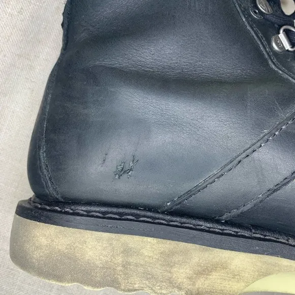 Harley Davidson “Hickman” Black Leather Boots​​