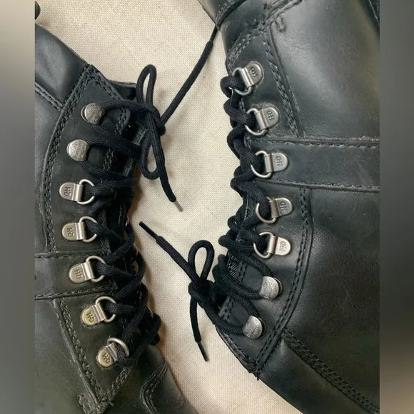 Harley Davidson “Hickman” Black Leather Boots​​